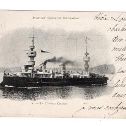 CPA - MARINE Militaire Francaise  - Le Croiseur CHANZY N°354