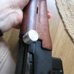 bouton levier d'armement - MAS 49, 49/56, (refabrication en aluminium)