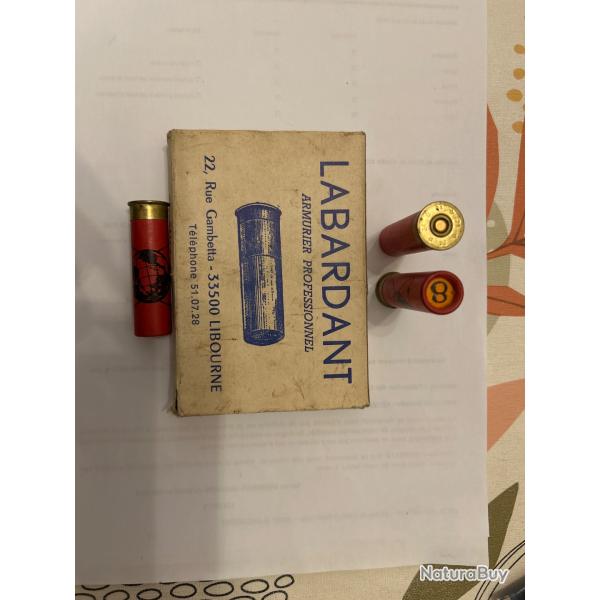 Lot de 10 cartouche calibre 24