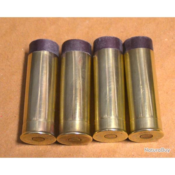 Douilles laiton de collection calibre 12 lot i