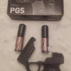 Lot Défense PGS Walther prosecur + Thunder stick TS50 Cal 50