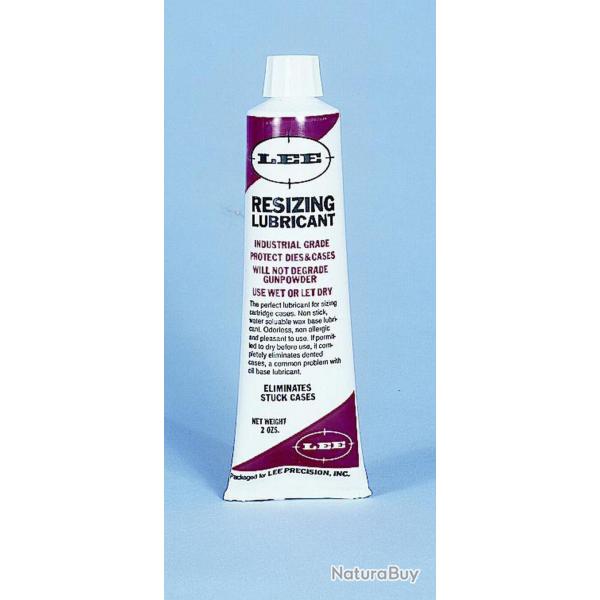 LEE TUBE DE LUBRIFIANT POUR RECALIBRAGE DE DOUILLES
