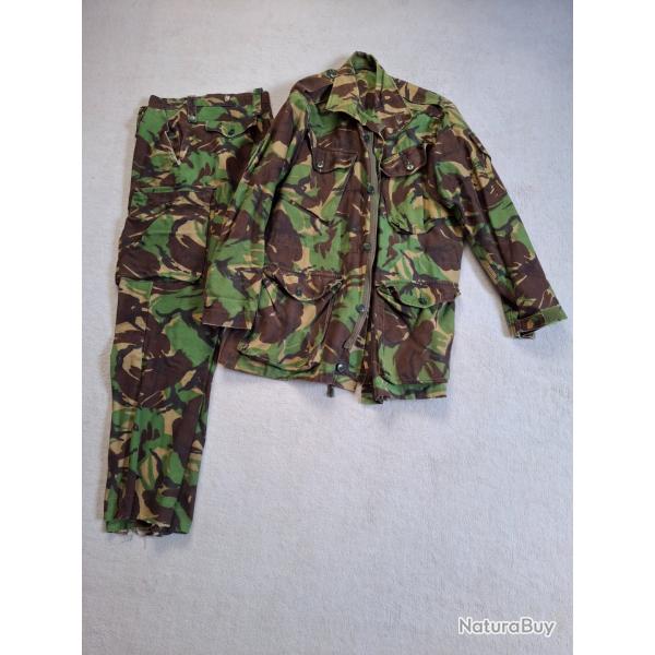 Ensemble tenue de combat britannique, camo DPM pattern 85, taille XL