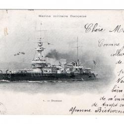 CPA- MARINE Militaire Française -Brennus N°357