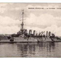 CPA- Marine Française -Le Cuirasse "Condorcet " N°326