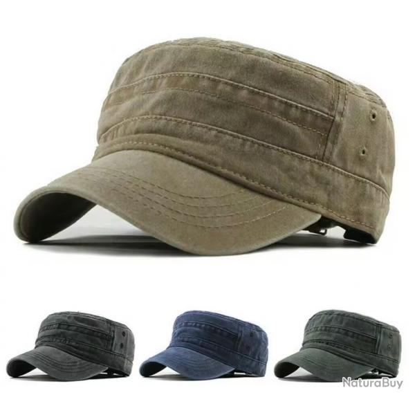 TOP ENCHERE Casquette militaire Coloris au choix