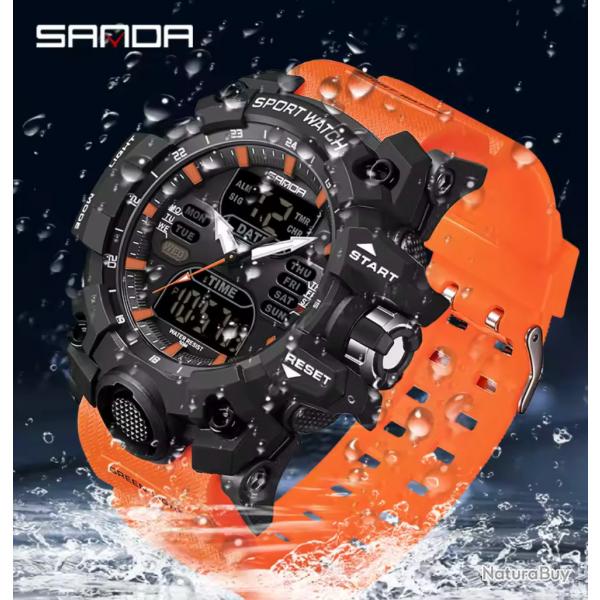 TOP ENCHERE Montre Sport SAMOA Coloris au choix