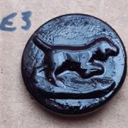 B130 BOUTON CHASSE VENERIE CHIEN