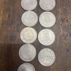 Pièce écu Napoléon argent