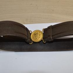 Ceinturon Militaire Français Modèle 1931 grande tenue officier  French 1939/1945 WW2 Soldat (15)