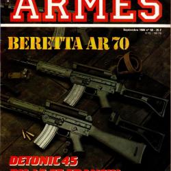 l'amateur d'armes 58 , détonics 45, beretta système part 1, carabine bsa airsporter s, couteau range