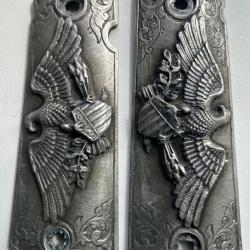 PLAQUETTES COLT 1911 VINTAGE AIGLE