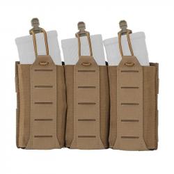 Pochette chargeur triple 5,56 et 7,62 HDIRXG - Marron