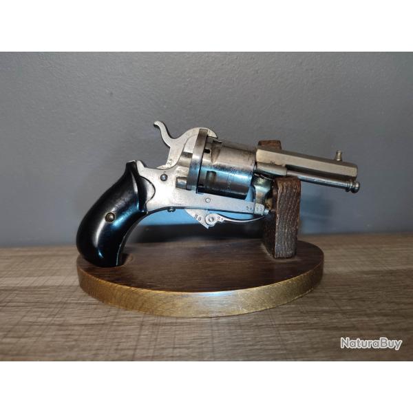 Joli rvolver 5 coups Ligois 7mm  broche The Gardian American model of 1878 parfait fonctionnement