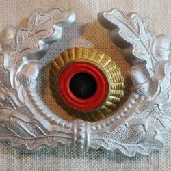 militaria allemand - cocarde orange + Feuille de chêne en alu - CAE25COC001