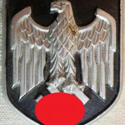 Insigne écu métallique de casque allemand AK fabricant JR&S authentique - CAE25CAK001