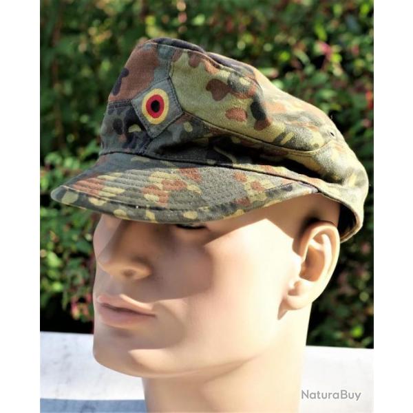 Excellente casquette CAMO arme de terre allemande des annes 80 MILTEC STURM  Taille 57