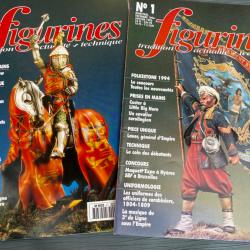 Deux numéros de la revue « FIGURINES »