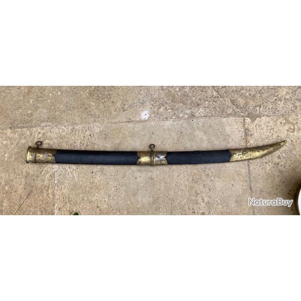 Fourreau de sabre Indochinois. XIXme.