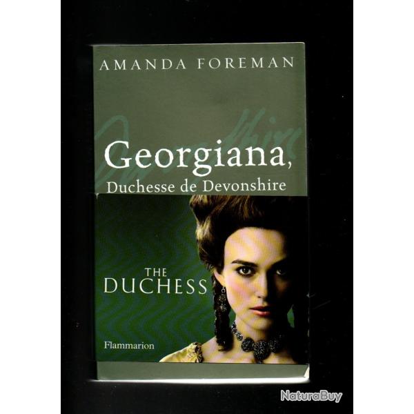 georgiana duchesse de devonshire de amanda foreman,