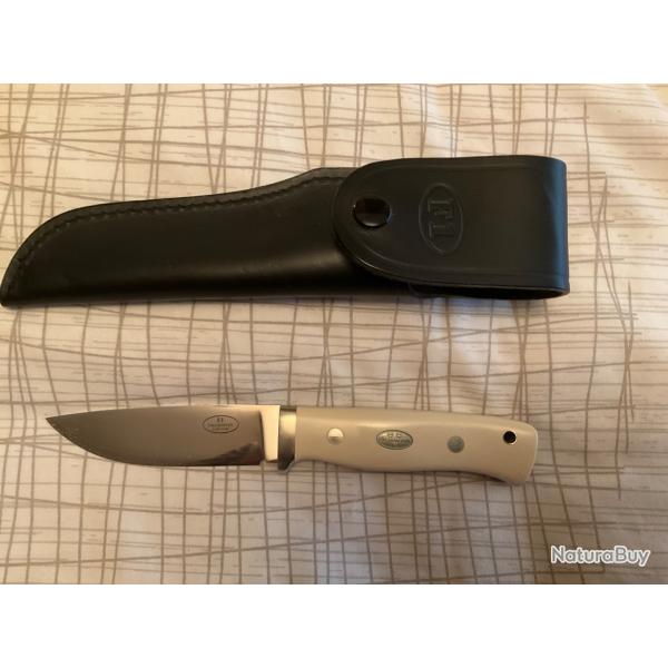 VEND COUTEAU DE COLLECTION FALLKNIVEN F1 VG10 MICARTA/THERMORUN E BLANC