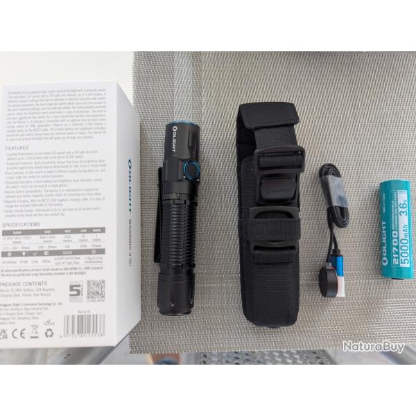 Lampe tactique Olight Warrior 3 S