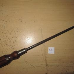 Tournevis long  pour crosse bout plat -(repT55)