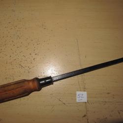 Tournevis long pour crosse bout plat -(repT52)
