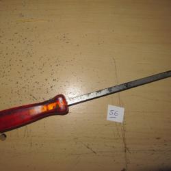 Tournevis long pour crosse bout plat -(repT56)