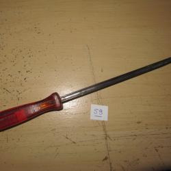 Tournevis long pour crosse bout plat -(repT59)