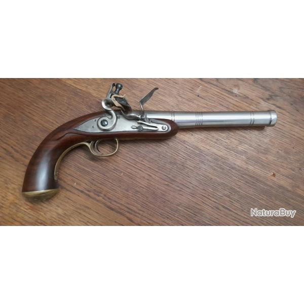 Pistolet  silex modle Queen Anne Pedersoli.