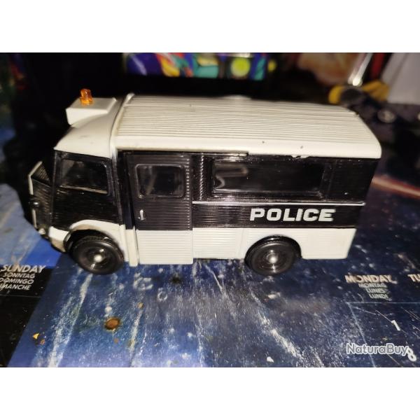 Vehicule Citroen Type H Police Secoure Annees 50 1/43