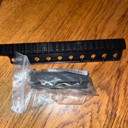 Montage lunette rail picatiny mini 14 ruger