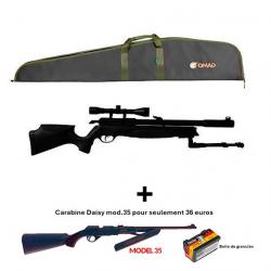 PACK COMBINÉ ! PACK-8 Carabine Arrow Gamo C. 5,5 mm + Carabine PCP à pompe Daisy mod. 35 Cal. 4,5 mm