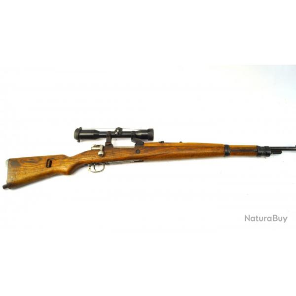 Carabine &agrave; verrou Zastava M48 Sniper avec lunette Zrak 4x32N 8x57IS