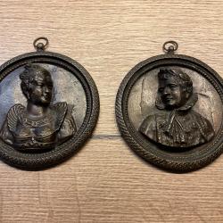 Médaillon en bronze Napoléon