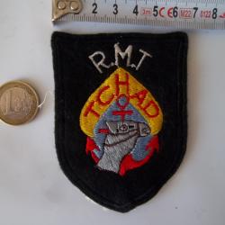 écusson militaire régiment marche du Tchad