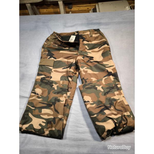 Pantalon Pluie/Marais Camouflage Solognac