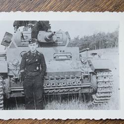 PHOTO ORIGINALE PANZER WERMACHT WW2