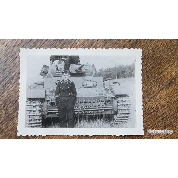 PHOTO ORIGINALE PANZER WERMACHT WW2