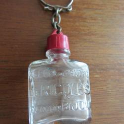 Porte clés flacon bijou Ricqlès 1960