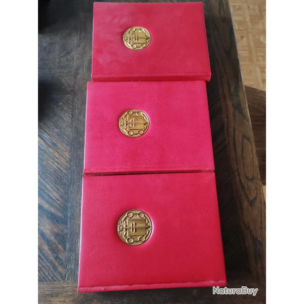 ENCYCLOPDIE CHARLES DE GAULLE :"DISCOURS ET MESSAGES" TROIS TOMES