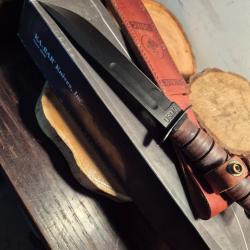 Poignard Ka-bar Boite Et Etui Usmc