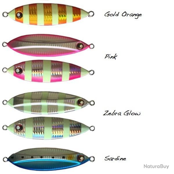 Leurre Jig Volkien Soul SlowMo Zebra Glow 40g