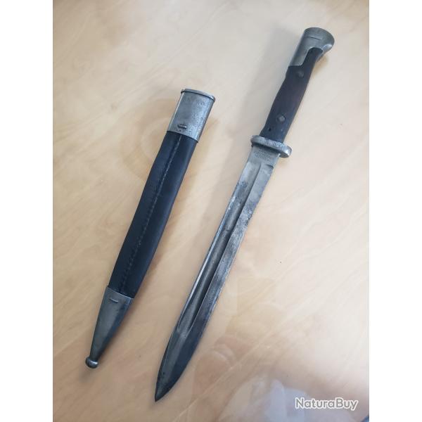 BaonnetteBaonnette 1884/98 1er type, arme prussienne de 1887