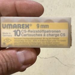 Boîte de 10 cartouches CS calibre 9mm