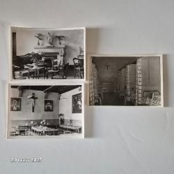 3 cartes postales du pensionnat Saint Chrétienne, Sedan Torcy, cours Mabillon , 1950-60