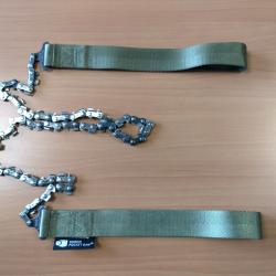 *** Nordic Pocket Saw Original Verte - Chaîne 650mm - Manche Nylon - Etui Nylon ***