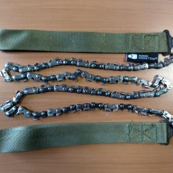 *** Nordic Pocket Saw X-Long Verte - Chaîne 930mm - Manche Nylon - Etui Nylon ***