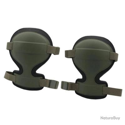 Genouillères First Tactical Defender - Lot De 2 - Protection Double Couche - Taille Unique Adulte